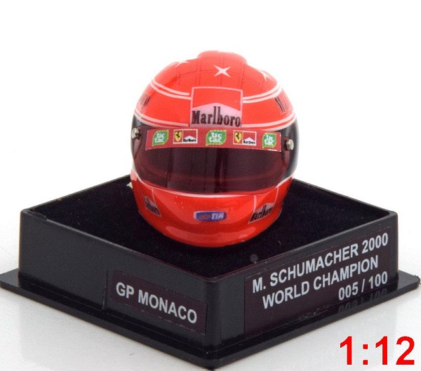 Ferrari Helm Weltmeister World Champions Collection (Michael Schumacher) (L.E.100pcs) M75414 Модель 1:12